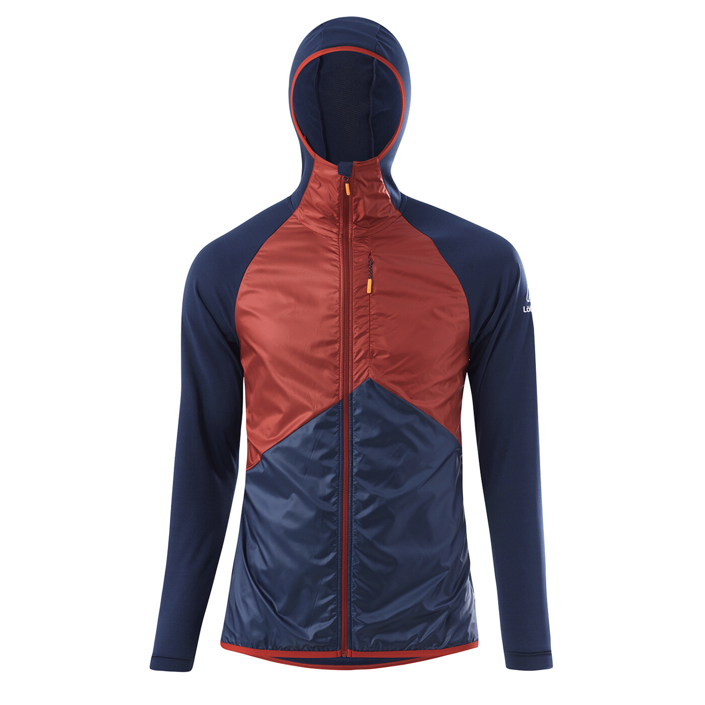 LÖFFLER M HOODY WINDFLEECE TS - Herren