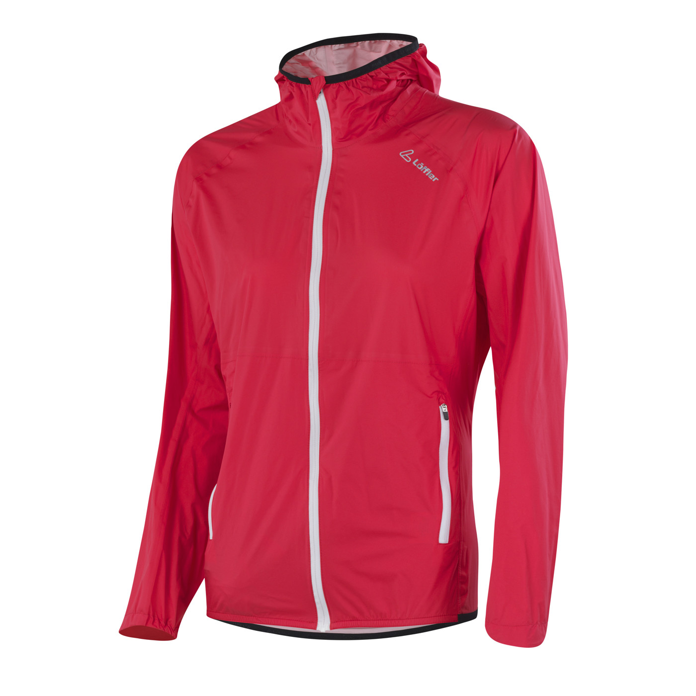 LÖFFLER W HOODED JACKET WPM POCKET - Damen