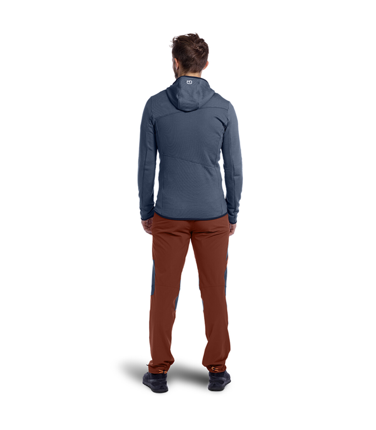 ORTOVOX FLEECE GRID HOODY M - Herren