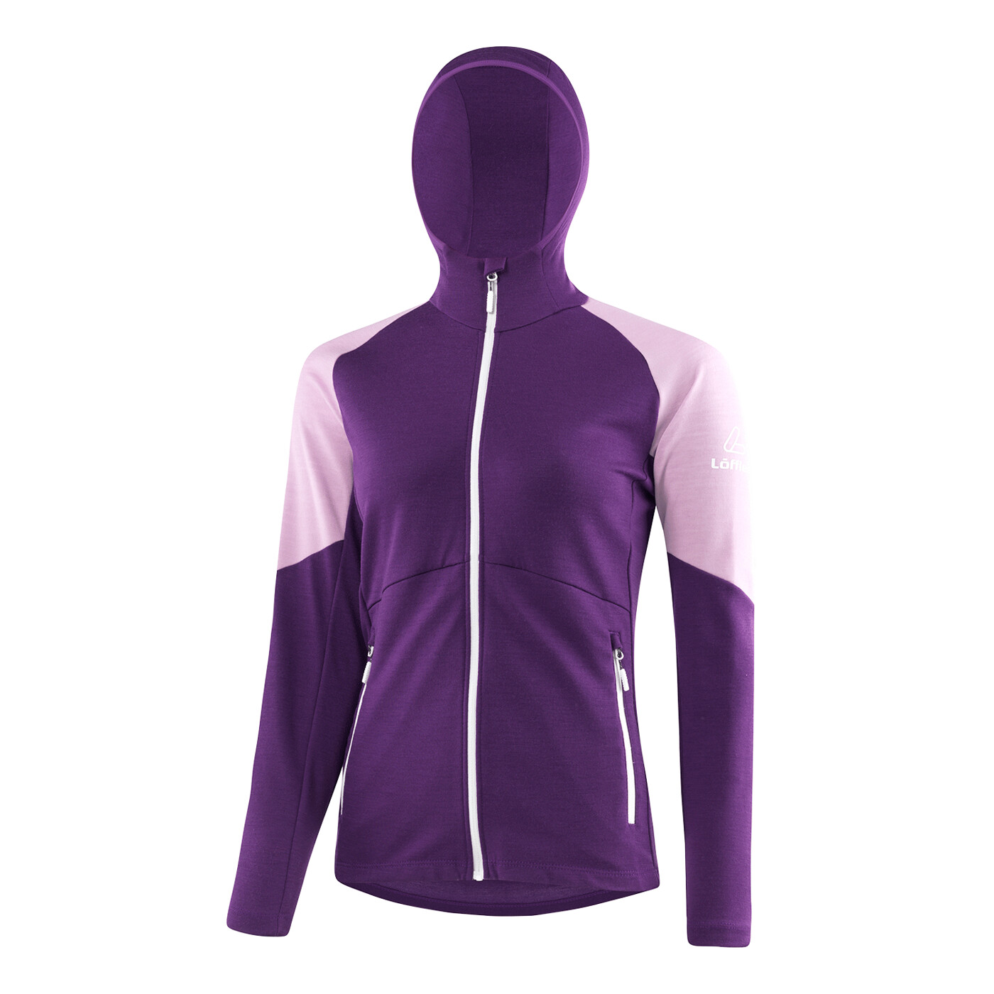 LÖFFLER W HOODY TOUR TRANSTEX MERINO - Damen