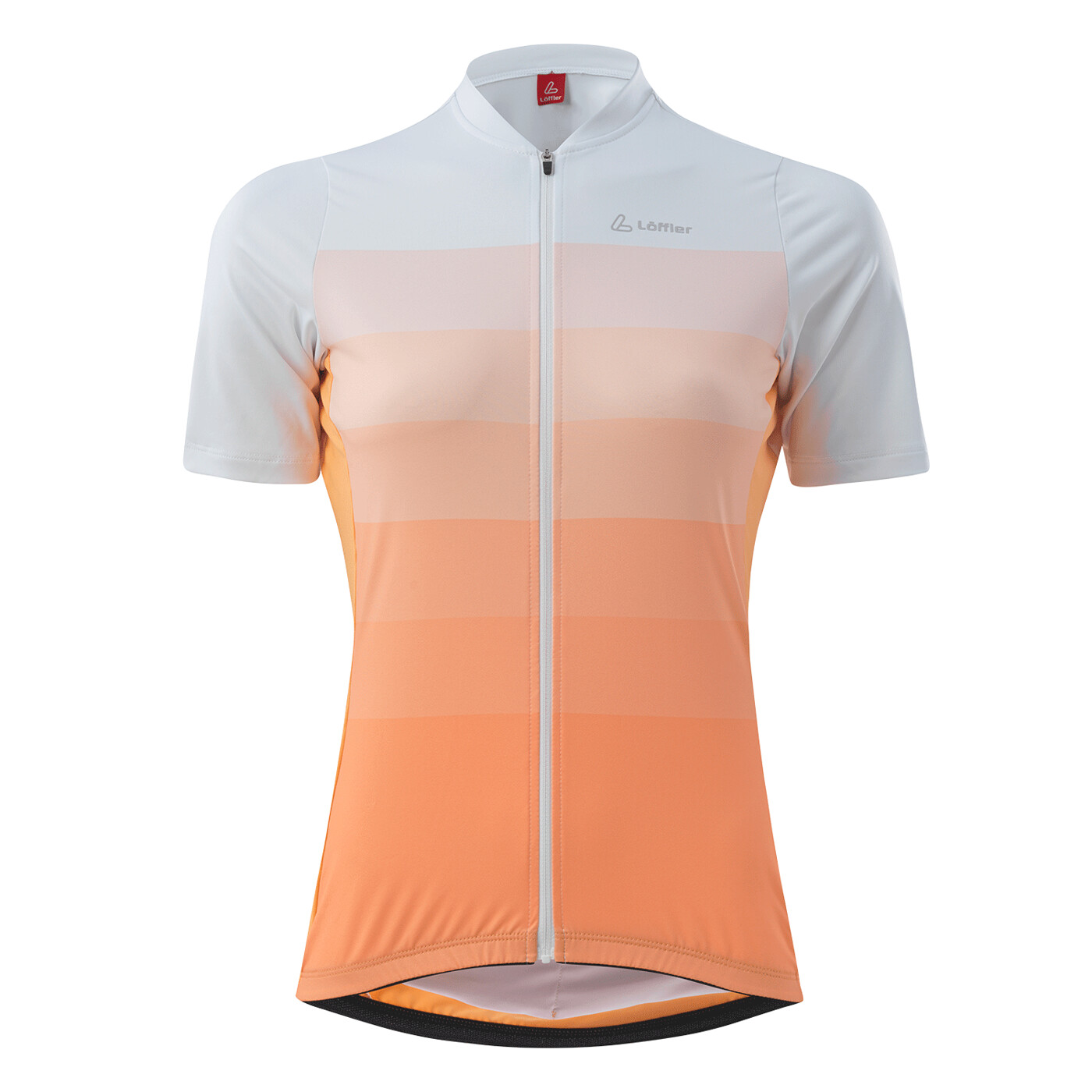 LÖFFLER W BIKE JERSEY FZ RAINBOW - Damen