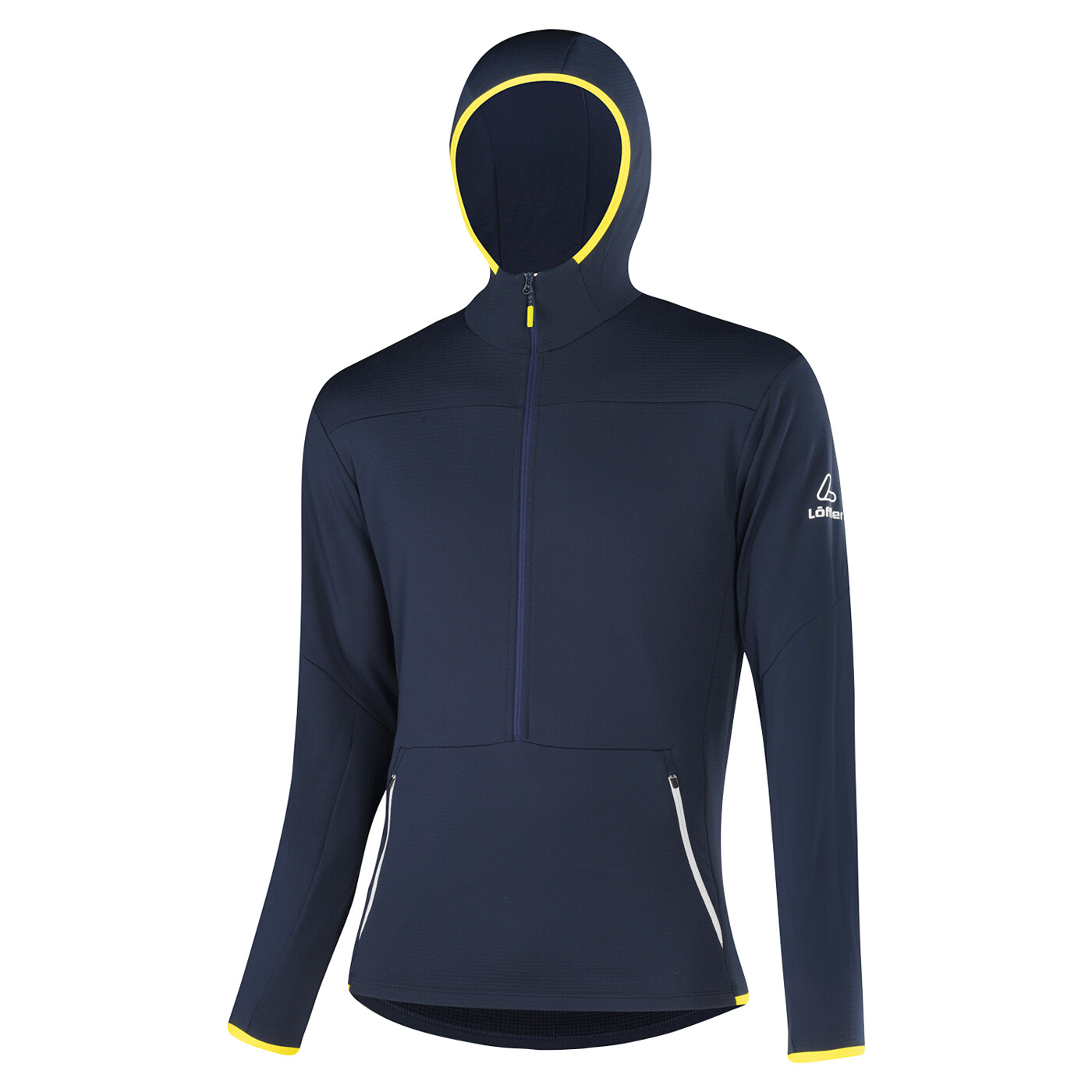 LÖFFLER M HOODY MERINO-FLEECE - Herren