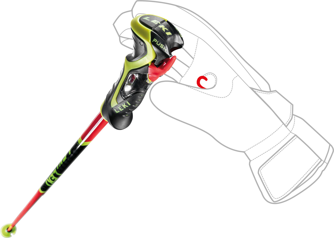 LEKI Slalom-Stock WCR TBS SL 3D